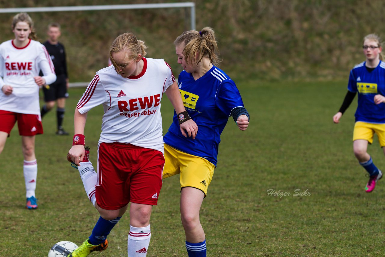 Bild 124 - B-Juniorinnen Tus Tensfeld - TSV Gnutz o.W. : Ergebnis: 1:3